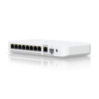 Flex 2.5G PoE UNIFI UBIQUITI 8-port 2.5 GbE PoE++ with 10 GbE RJ45/SFP+ Combination Uplink Port